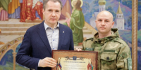 Вячеслав Гладков вручил благодарственные письма участникам формирования «БАРС-Белгород» - Сетевое издание Ровеньская нива