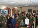 В честь Дня пограничника в краеведческом музее состоялось торжественное мероприятие, на котором поздравили ветеранов и военнослужащих пограничных войск.