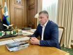 Губернатор Белгородской области Александр Шуваев встретился с депутатом Государственной Думы Сергеем Антошиным.