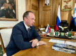 Губернатор Белгородской области Александр Шуваев встретился с депутатом Государственной Думы Сергеем Антошиным.